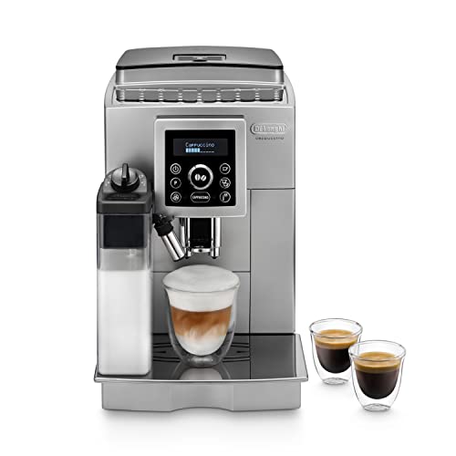 De'Longhi ECAM 23.466.S Perfetto Kaffeevollautomat mit LatteCrema Milchsystem, Cappuccino und...