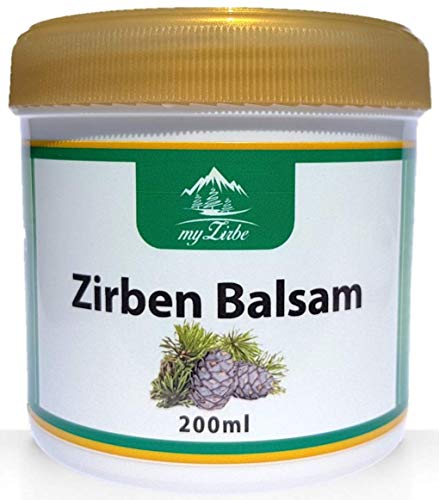 Zirbenbalsam 200ml mit Zirbenöl aus Österreich für Nacken, Muskeln, Gelenke und wohltuend bei...