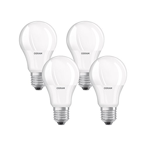 Osram LED Base Classic A Lampe, in Kolbenform mit E27-Sockel, nicht dimmbar, Ersetzt 60 Watt, Matt,...