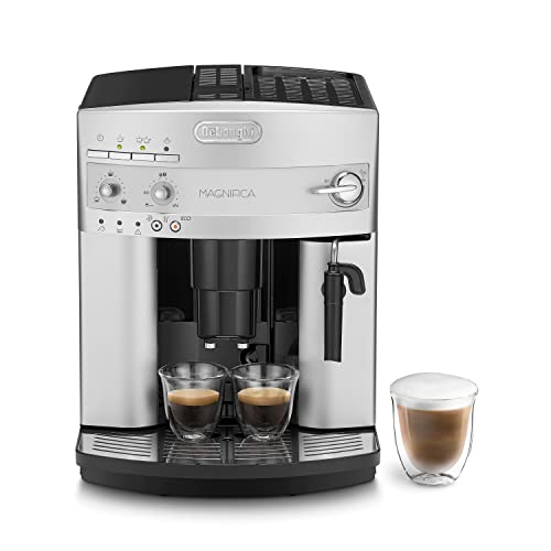 De'Longhi Magnifica ESAM 3200.S Kaffeevollautomat mit Milchaufschäumdüse für Cappuccino, mit...