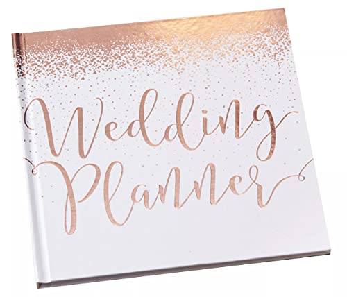 Ginger Ray White & Rose Gold Foiled Wedding Schöne Botanik