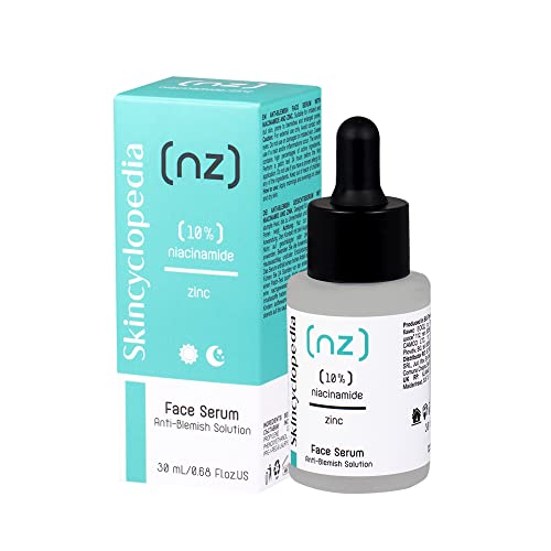 Skincyclopedia - 10% Niacinamide Serum mit Zink, klärendes Gesichtsserum, beseitigt...
