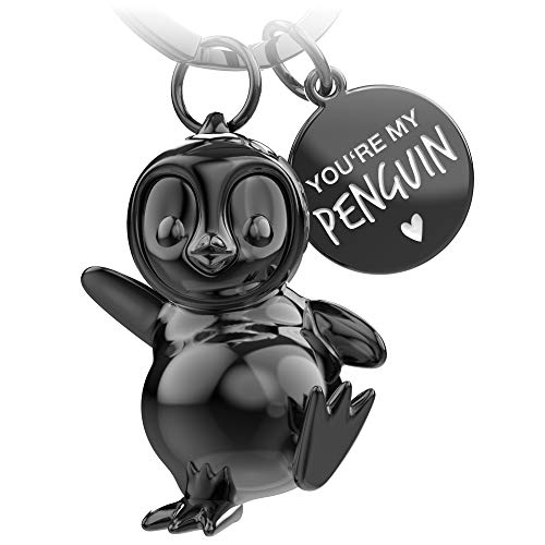FABACH Pinguin Schlüsselanhänger Breezy - Pinguin Glücksbringer Geschenke Freundin oder Freund -...